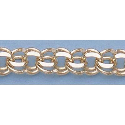 Pure Gold 7" 14kt Italian Gold-Yellow or White 5.7mm,: Chain Size: 7" ; Metal Purity: 14kt ; Brand: Italian ; Metal: Gold-Yellow or White ; Dimension: 5.7mm ; Chain Type: Charm Bracelets ; Grams Weight: 9.6; Gauge: Y4055