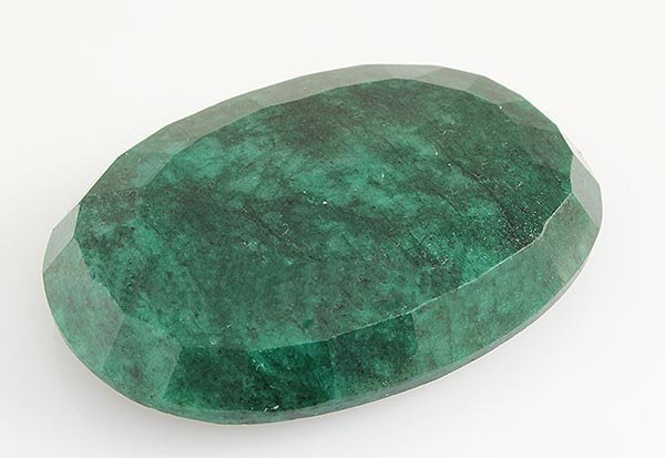 Emerald 108.65ctw Loose Gemstone 40x29x12mm Oval Cut: Natural Emerald Beryl Loose Gemstone Oval Shape