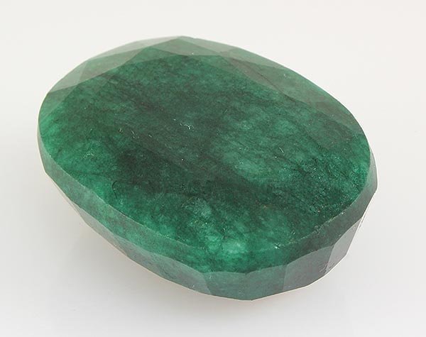 Emerald 126.75ctw Loose Gemstone 37x27x17mm Oval Cut: Emerald 126.75ctw Loose Gemstone 37x27x17mm Oval Cut **|**|** Natural Emerald Beryl Loose Gemstone Oval Shape ; MSRP: $300
