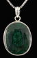 EMERALD BERYL 59.50CTW STERLING SILVER PENDANT