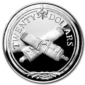 British Virgin Islands 1985 20 Dollars Silver Proof: British Virgin Islands 1985 20 Dollars Silver Proof **|**|** Year: 1985 ; Mint Mark: Proof ; Grade: FM ; Denomination: 20 Dollars ; MSRP: $0