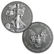 2013 (2 Coin) American Silver Eagle West Point Set (w/B