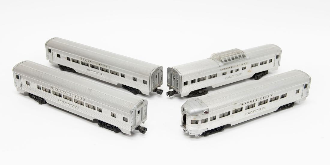 (4) Lionel Silver Bluff Passenger Cars. (1 of 9)