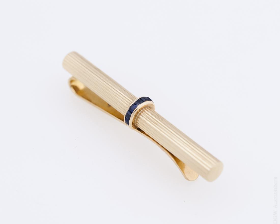 Van Cleef & Arpels Gold Tie Clip. (1 of 6)