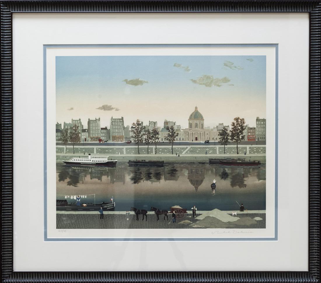 Michel Delacroix Lithograph. (1 of 6)