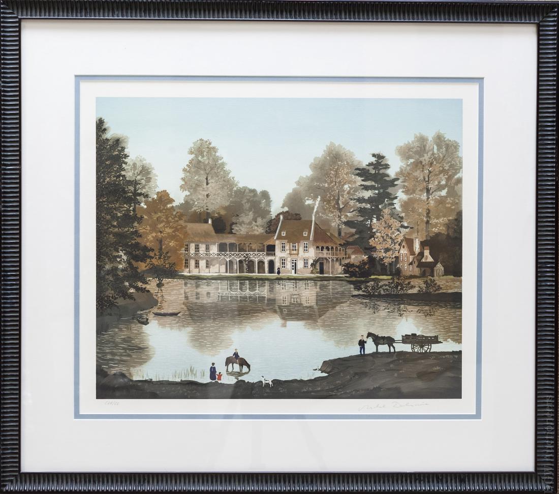 Michel Delacroix Lithograph. (1 of 6)