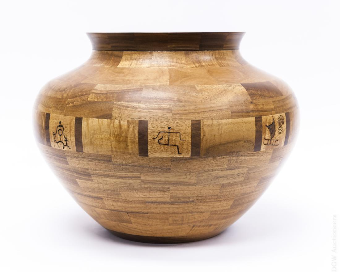 Gregg Smith Koa, Mango, Bloodwood Bowl. (1 of 9)