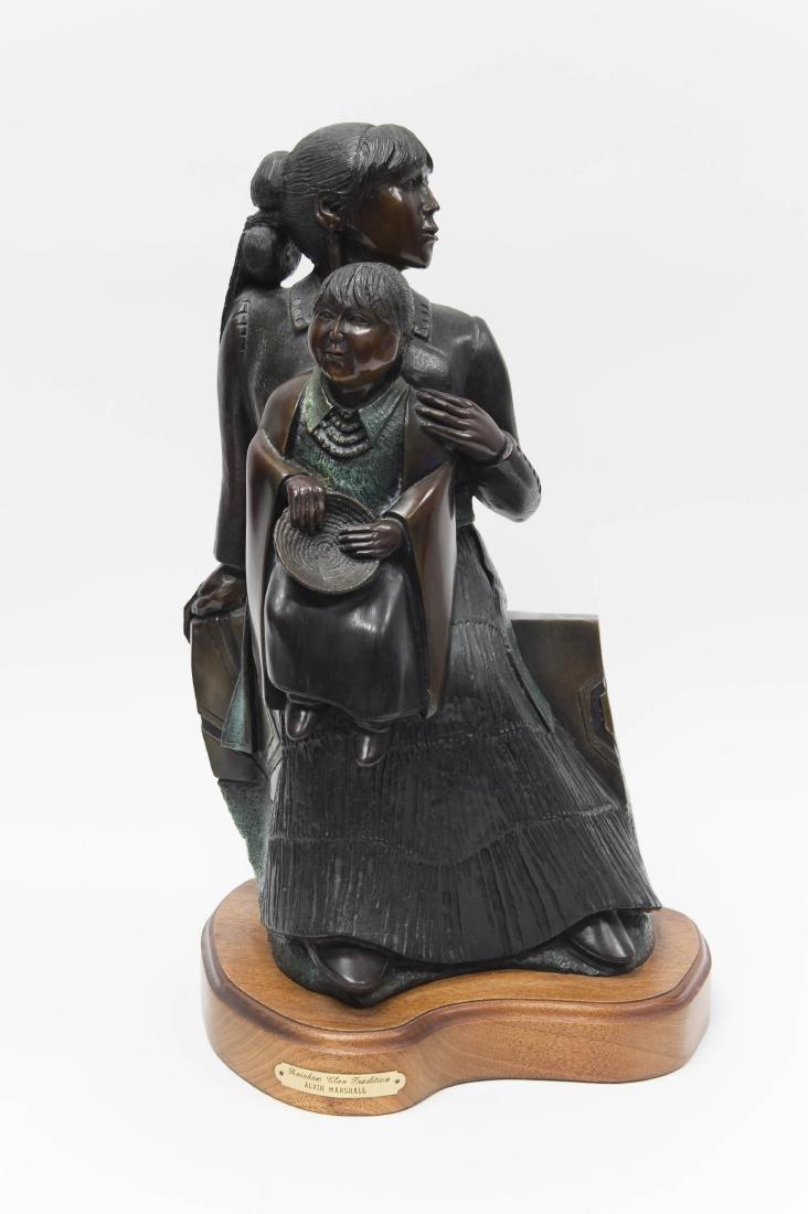 Alvin Marshall Bronze, Rainbow Clan Tradition. (1 of 8)