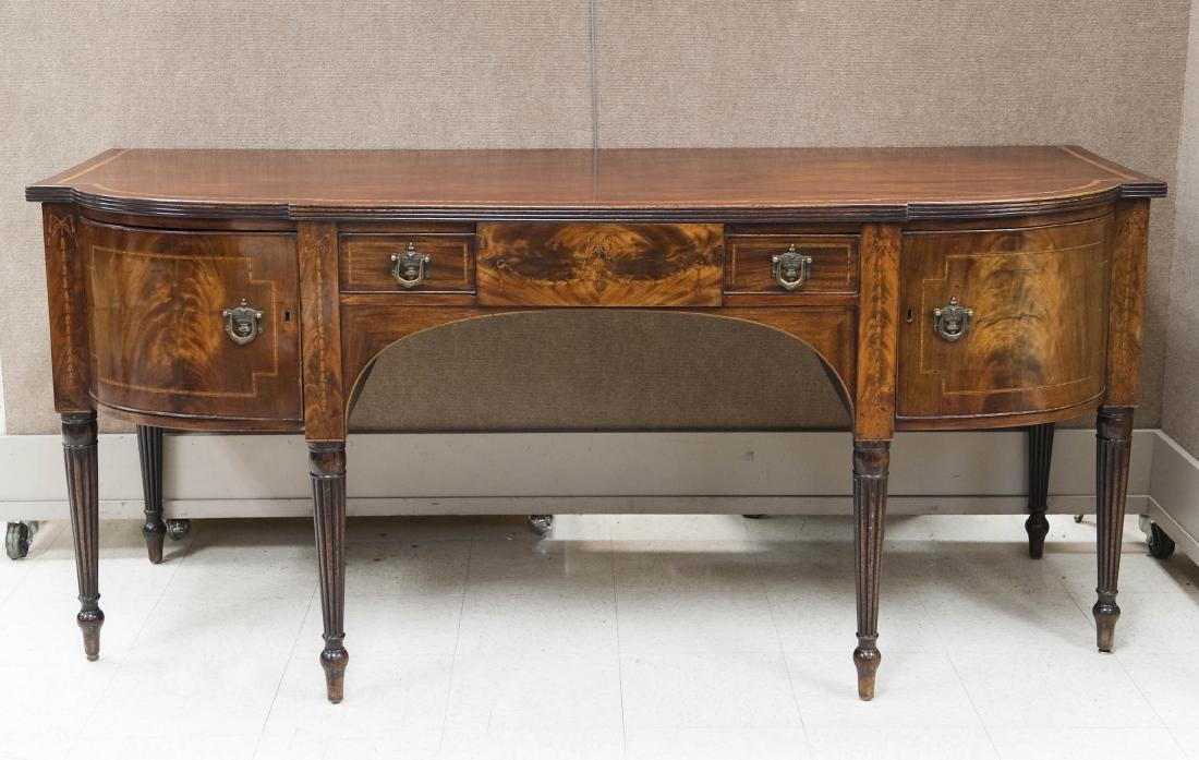 19th C. Regency Mahogany Sideboard. (1 of 9)