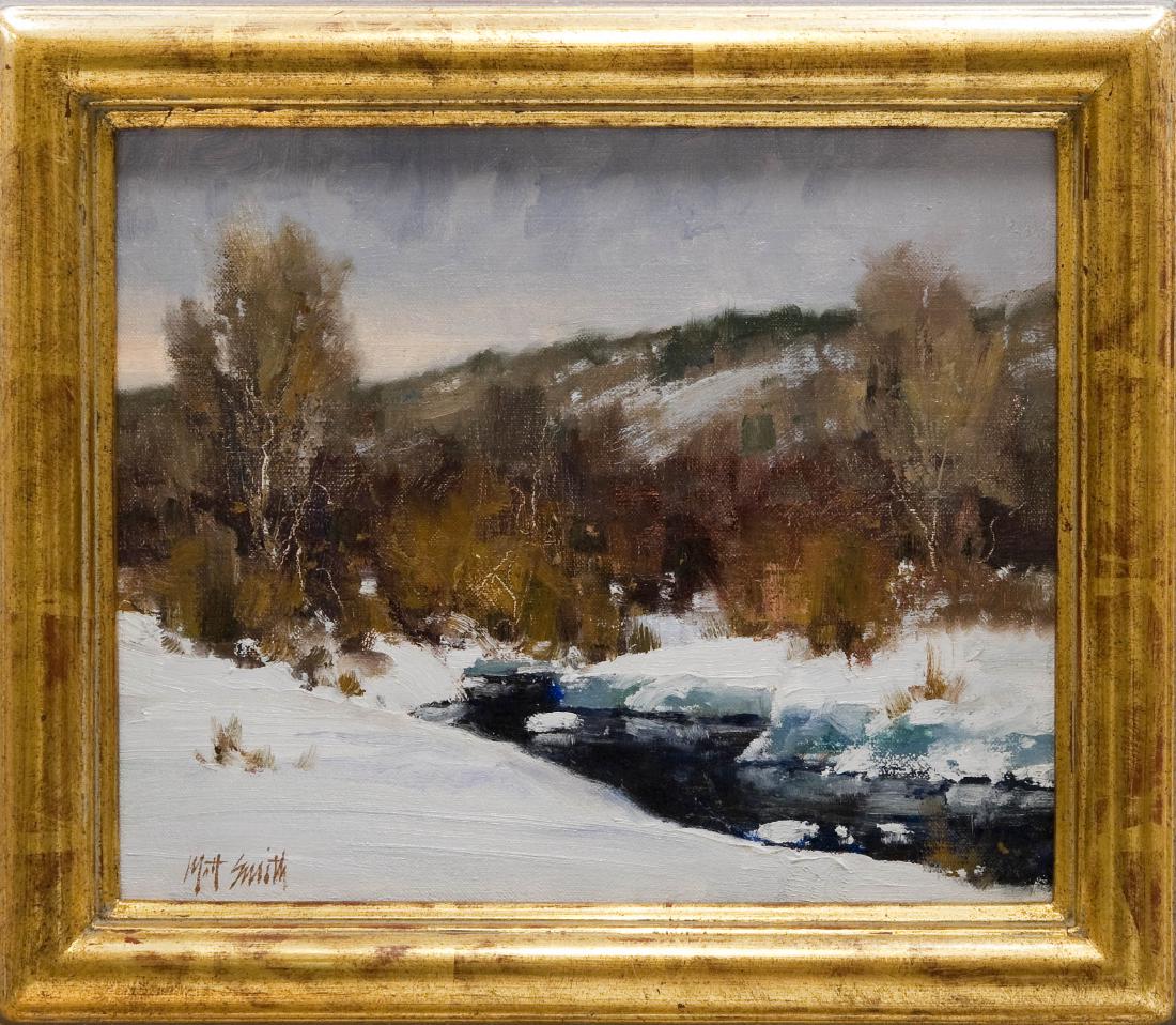 Matt Smith, Oil on Canvas, Winter Grey. (1 of 6)