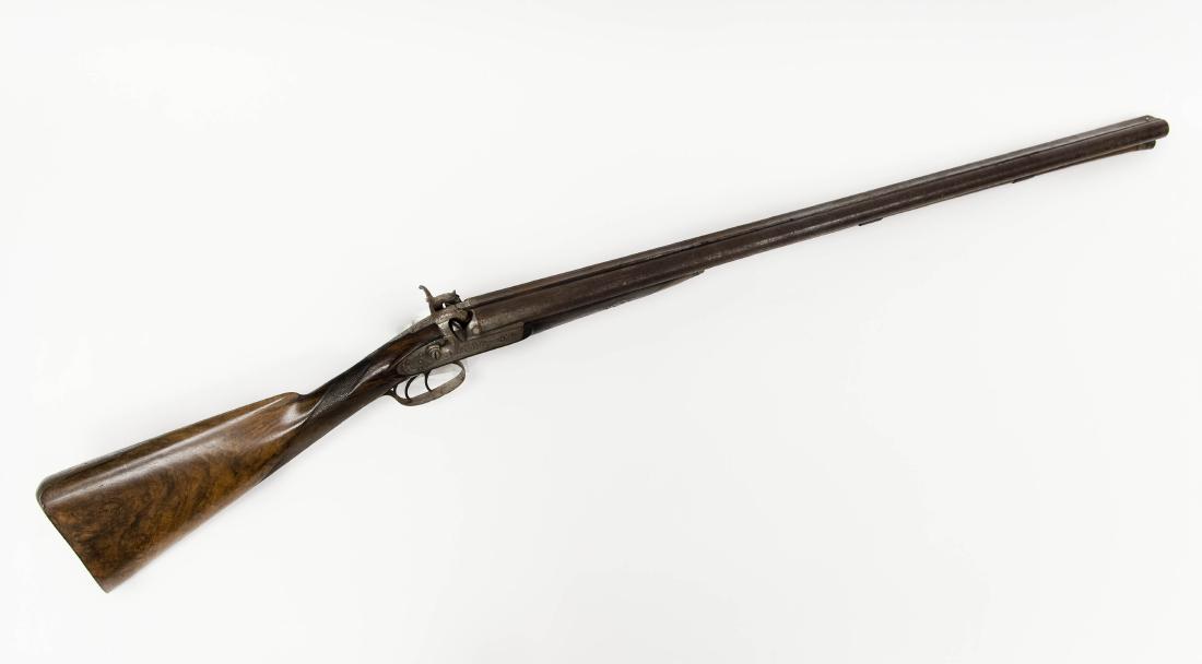 Early 19th C. English Percussion Cap Muzzle Loader. (1 of 9)