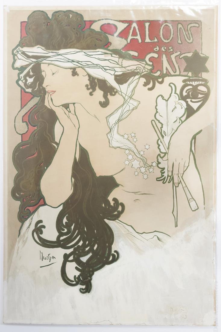 Alphonse Mucha "Salon de Cent" Lithograph. (1 of 10)