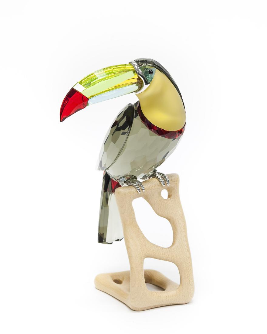 Swarovski Crystal Toucan, Black Diamond Figure. (1 of 5)
