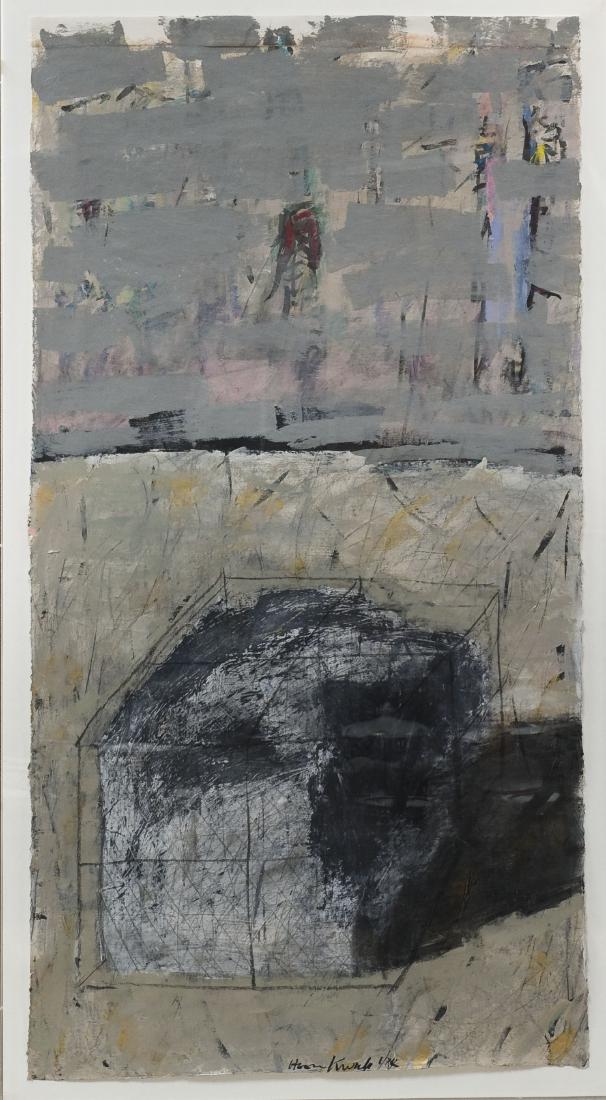 Hoon Kwak Mixed Media on Rice Paper. (1 of 8)