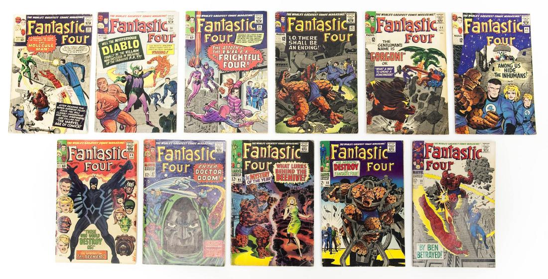 (11) Fantastic Four Comic Books (12c). (1 of 20)