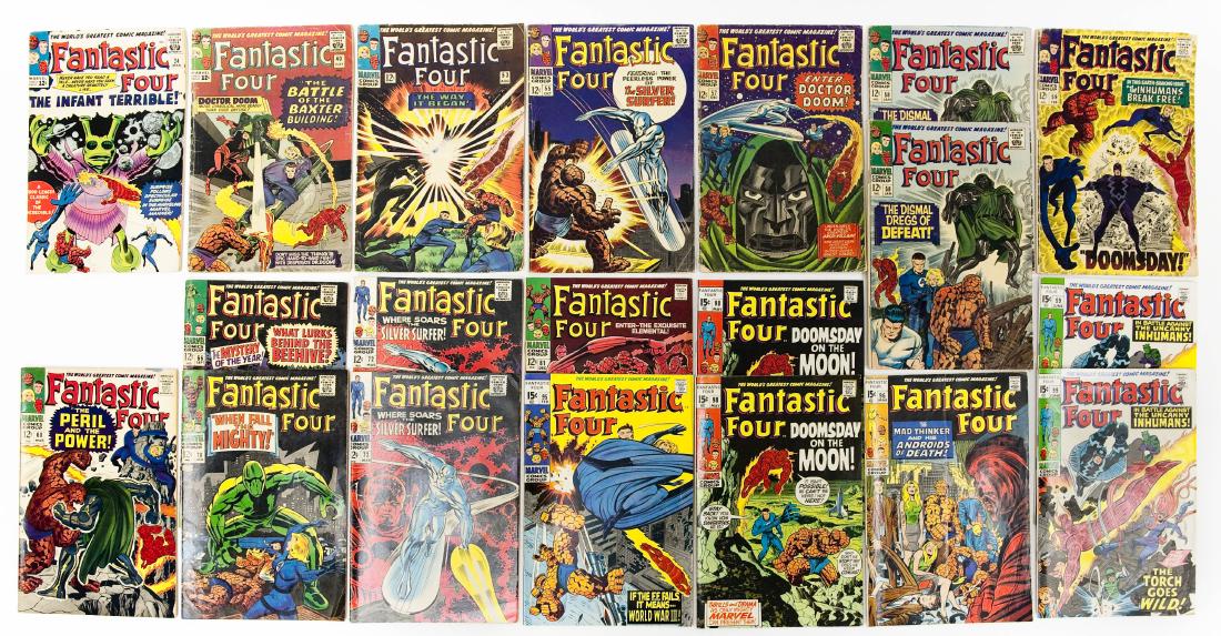 (20) Marvel Fantastic Four Comics. (1 of 19)