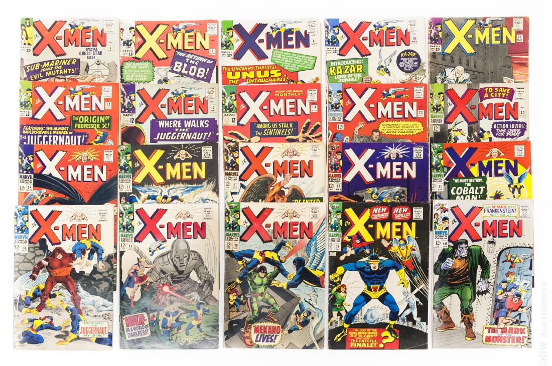 (20) Marvel X-Men Comic Books. (1 of 19)