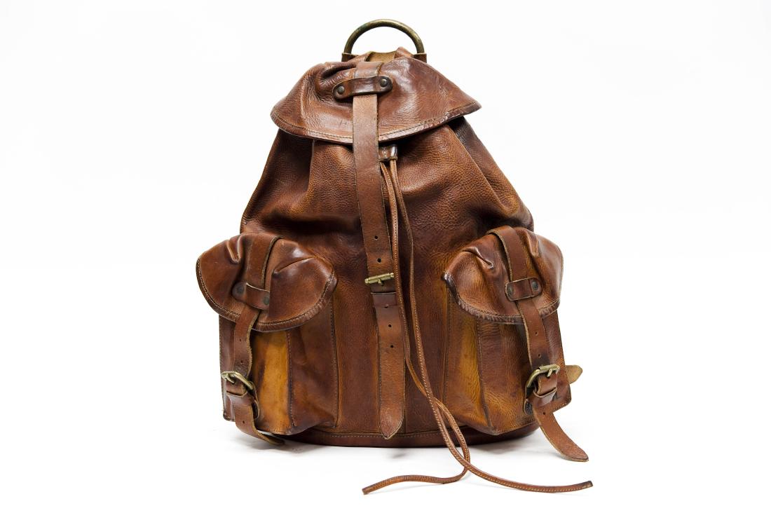 Ralph Lauren RRL Leather Backpack. (1 of 12)