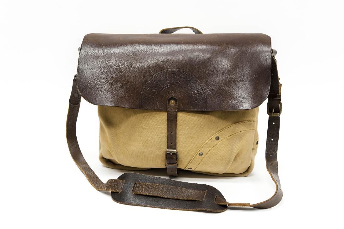 rrl leather bag