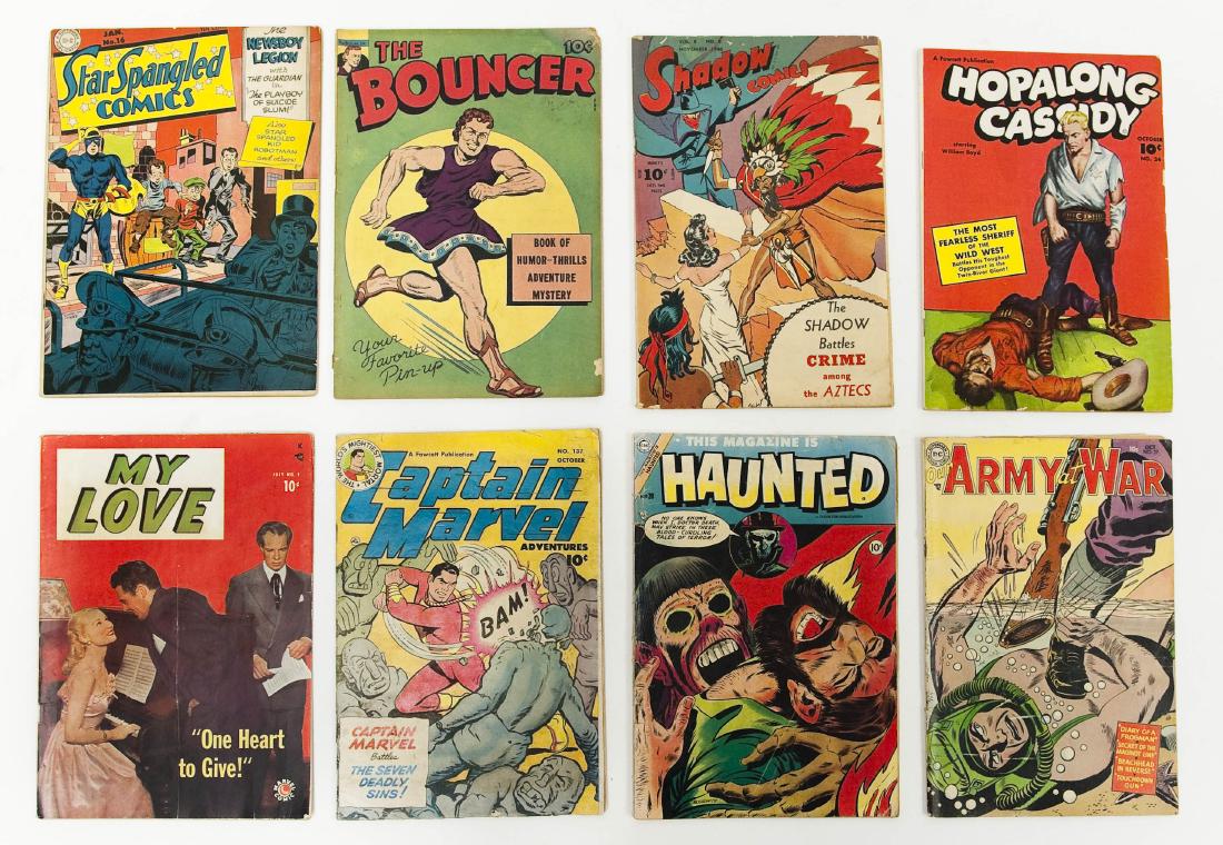 (8) Vintage 10-cent Comics. (1 of 19)