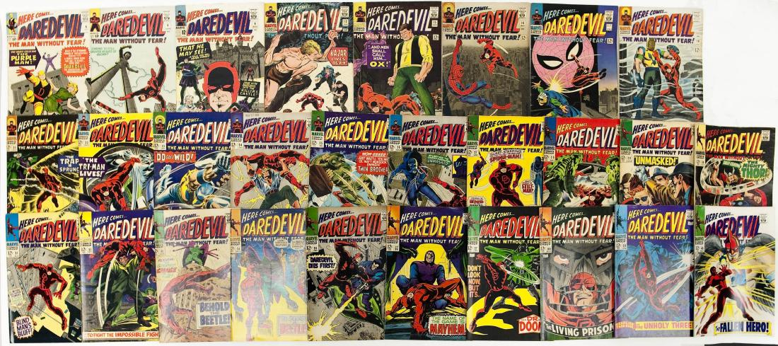 (28) Marvel Comics, Here Comes Daredevil. (1 of 16)