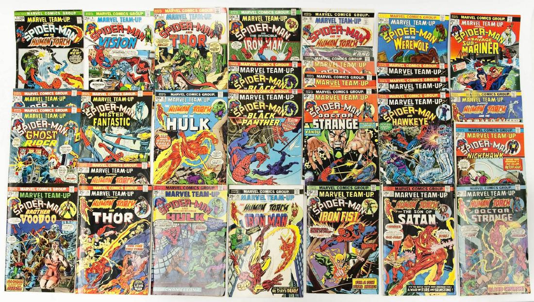 (29) Marvel Team-Up Comic Books. (1 of 20)