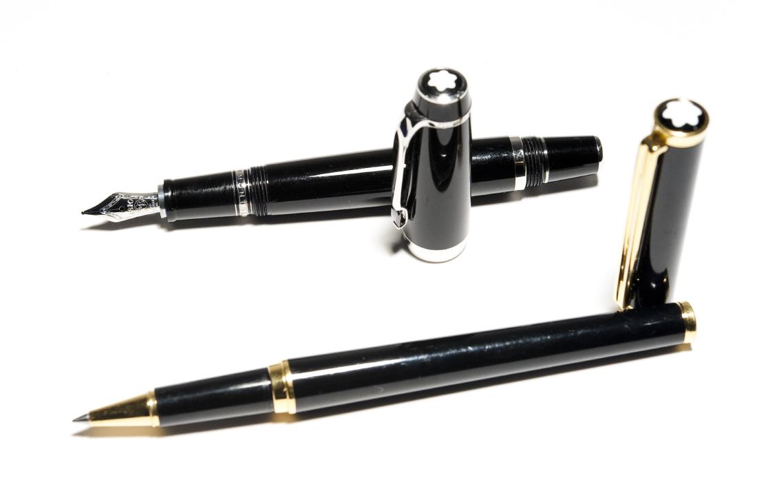 Montblanc Fountain & Rollerball Pens. (1 of 7)