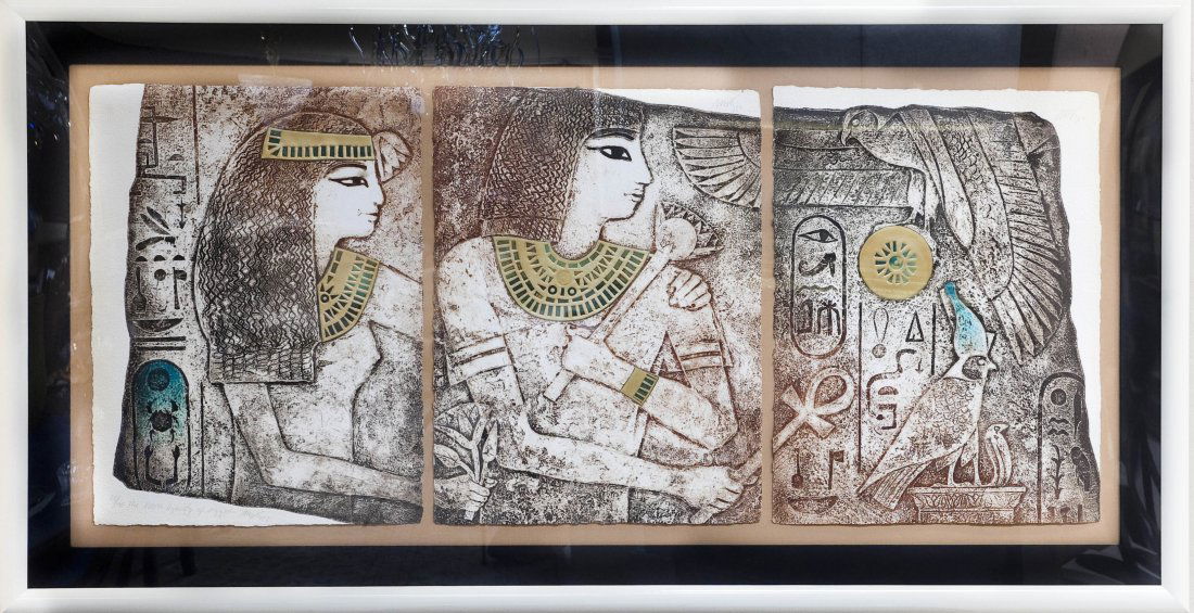 Mikulas Kravjansky Intaglio Triptych. (1 of 8)