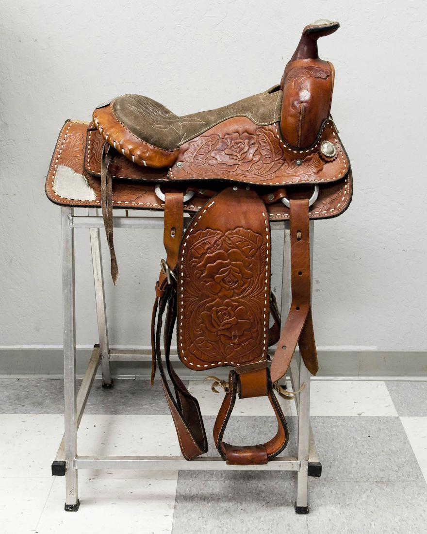 Saddle King Western Leather Saddle.