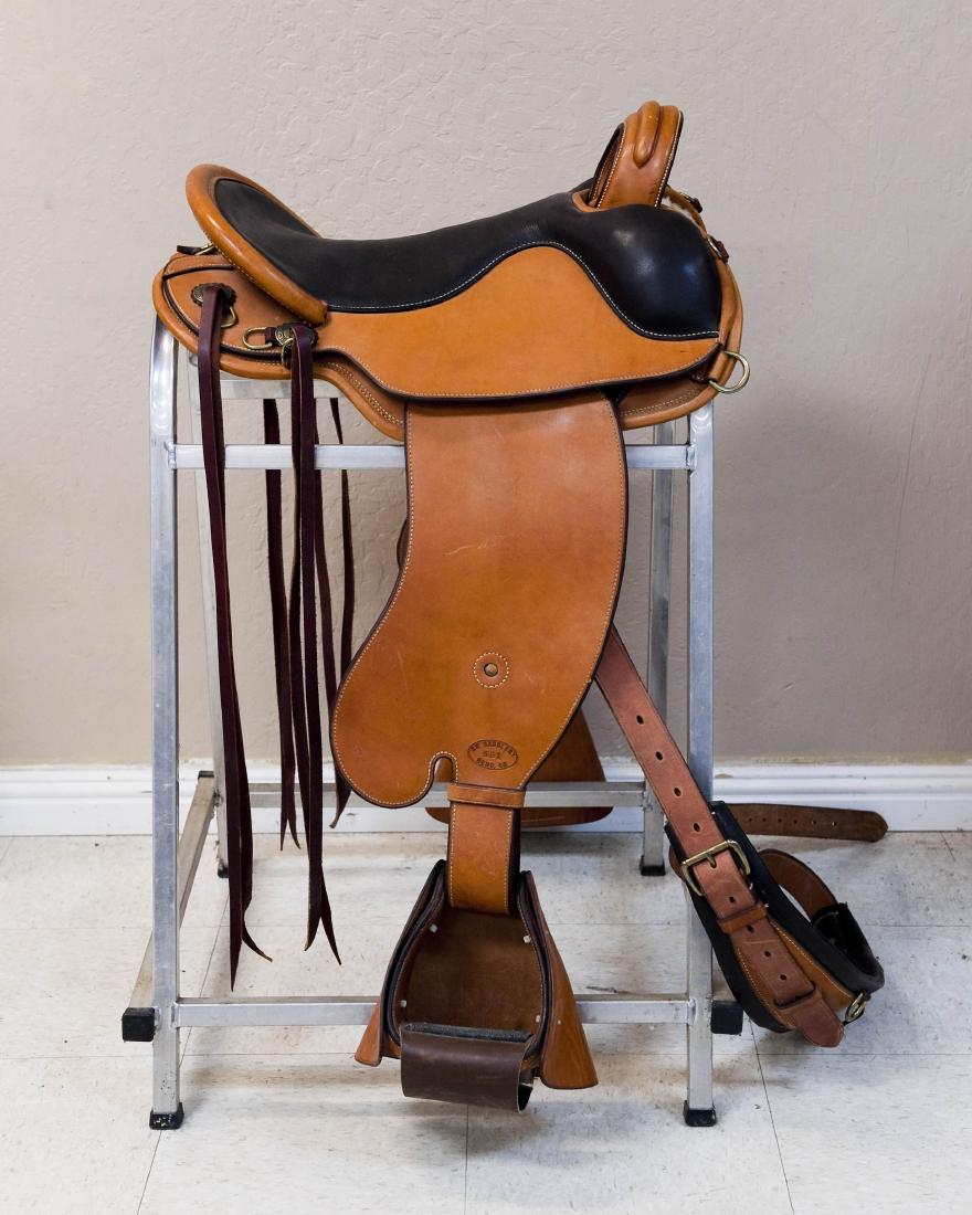 SR Saddles Custonm Leather Saddle.