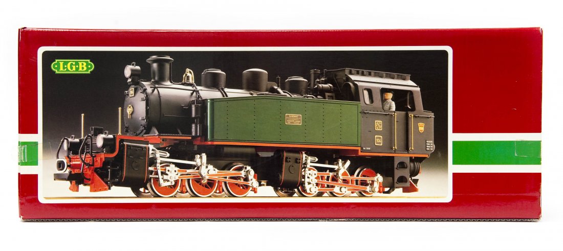 LGB 2085D Mallet Steam Locomotive.: LGB 2085B Mallet Steam Locomotive with box.