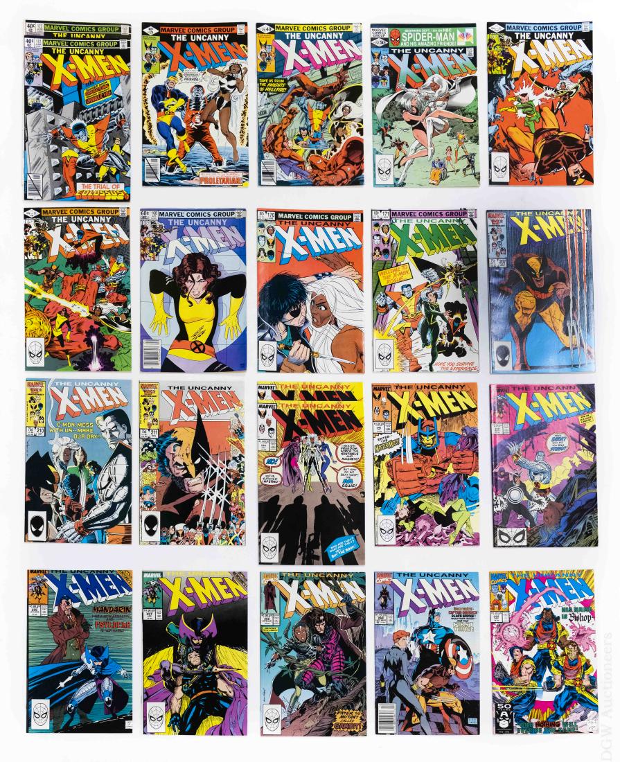 (22) Vintage Uncanny X-Men Comics.: (22) Vintage Uncanny X-Men Comics. #122 (x2), #124, #129, #152, #158, #160, #168, #170, #171, #207, #210, #211, #244, #246, #248, #257, #266, #268, #282.