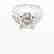 18K White Gold & Diamond Ring. 2.17 ct Center Diamond. - 8