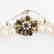 Double Strand Pearl Choker with 14K, Garnet & Pearl - 2