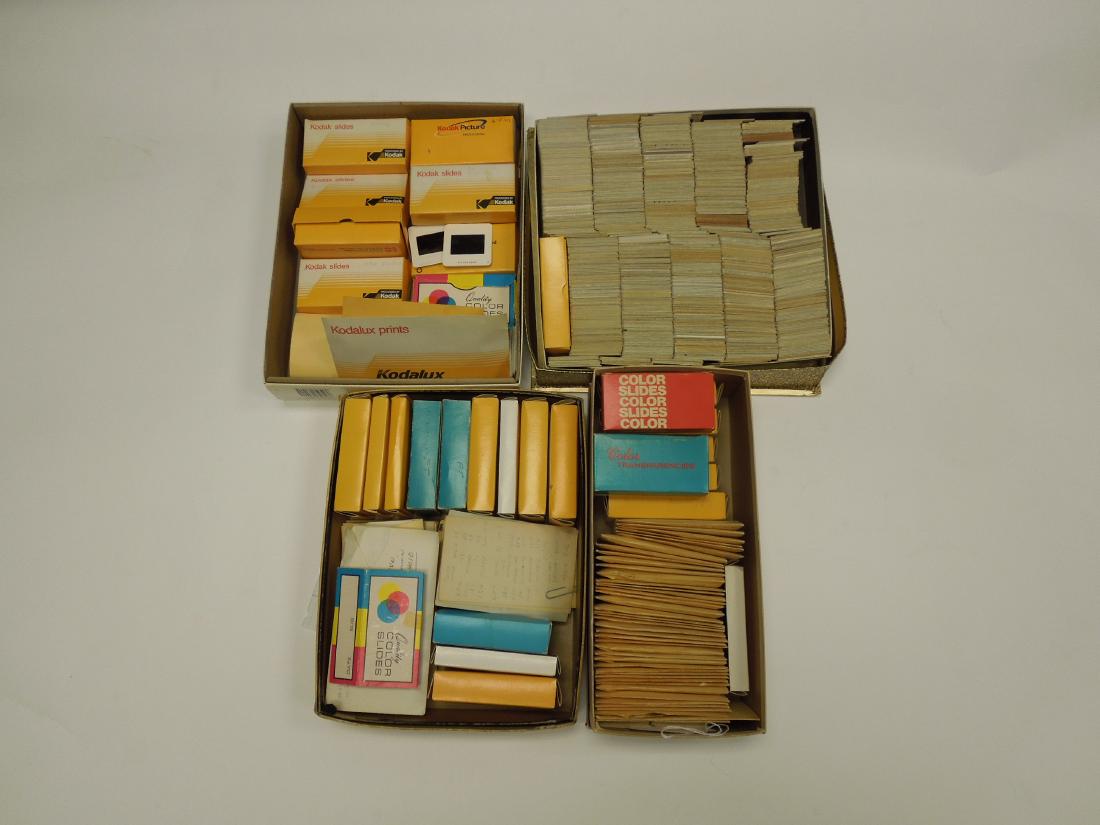 Vintage Photographic Slides: Boats, Buses, Cars,: Collection of approximately 1,600 vintage photographic slides. Including boats, buses, trains, fire trucks, police, amusement parks, SF Muni, cars, electric train in SF locations, Muni key systems, an