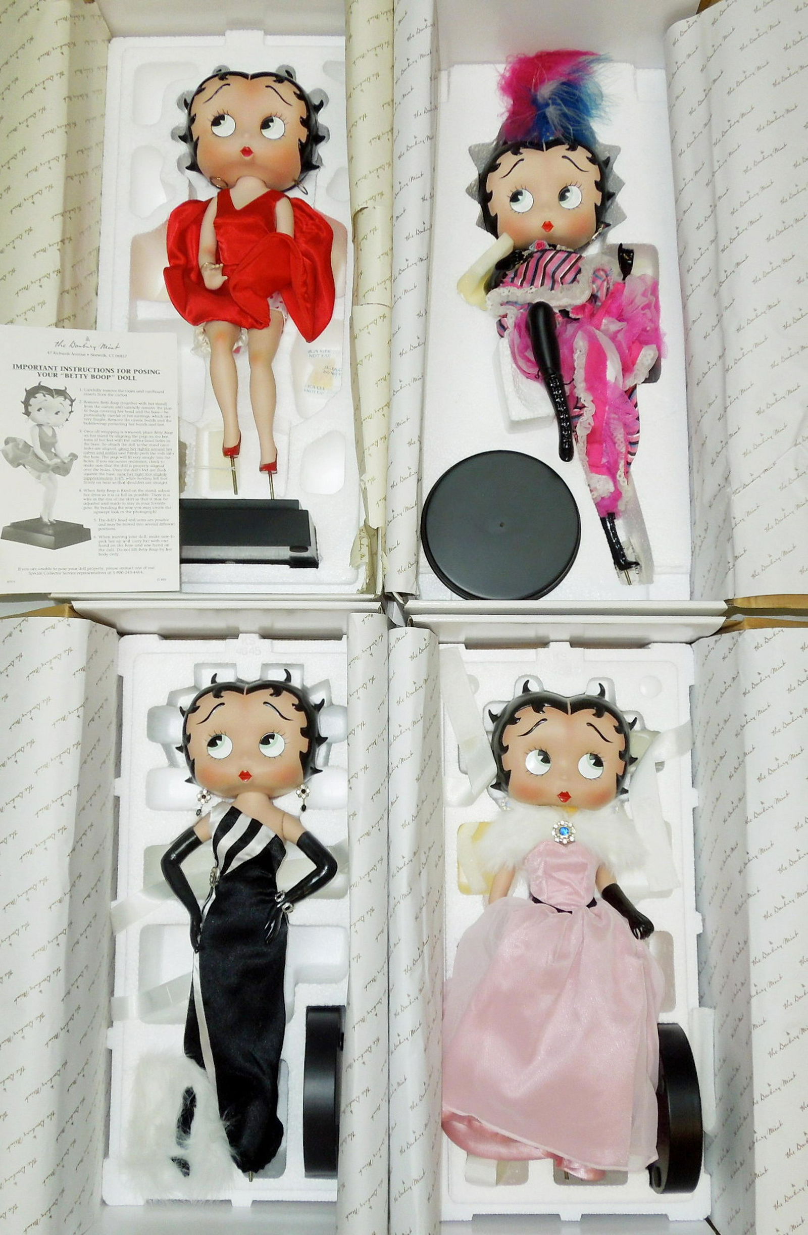 danbury mint betty boop dolls