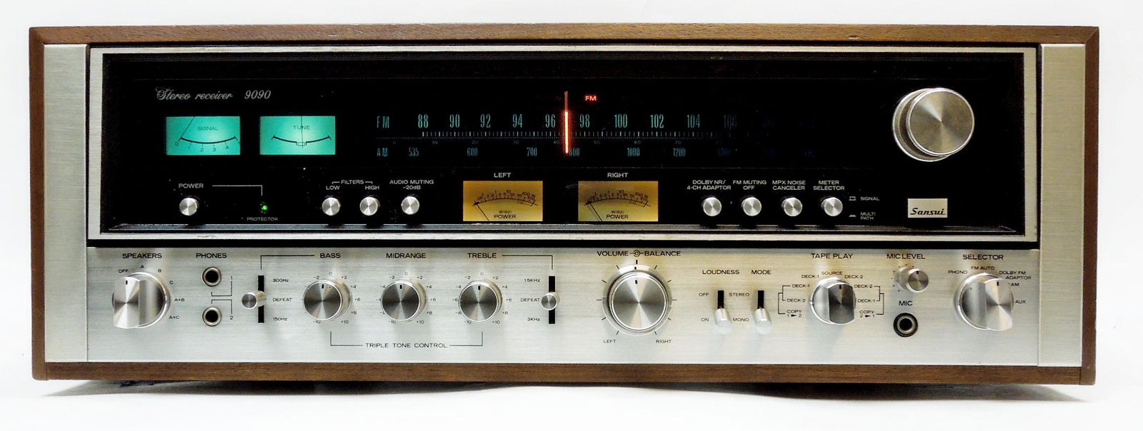 Sansui 9090 AM/FM Stereo Receiver. (1 of 1)