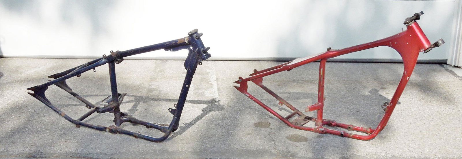 (2) 1960's Triumph Motorcycle Frames. (1 of 2)