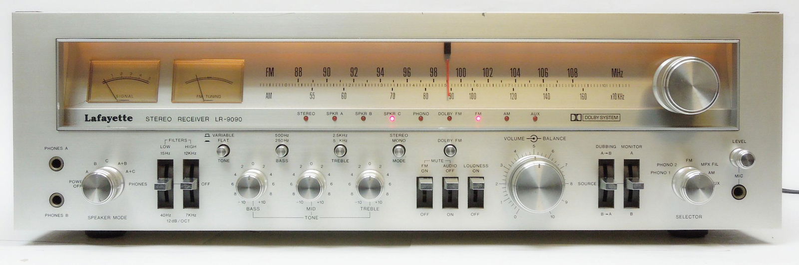 Lafayette LR-9090 AM/FM Stereo Receiver. (1 of 1)