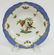(9) Herend Rothschild Bird Blue Salad Plates. - 10