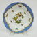 (9) Herend Rothschild Bird Blue Salad Plates. - 4
