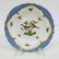 (9) Herend Rothschild Bird Blue Salad Plates. - 6