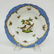 (9) Herend Rothschild Bird Blue Salad Plates. - 7