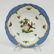 (9) Herend Rothschild Bird Blue Salad Plates. - 8