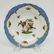 (9) Herend Rothschild Bird Blue Salad Plates. - 9