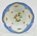 (8) Herend Rothschild Bird Blue Oatmeal Bowls. - 5