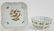 Herend Rothschild Bird Open Weave Square Dish & Basket.