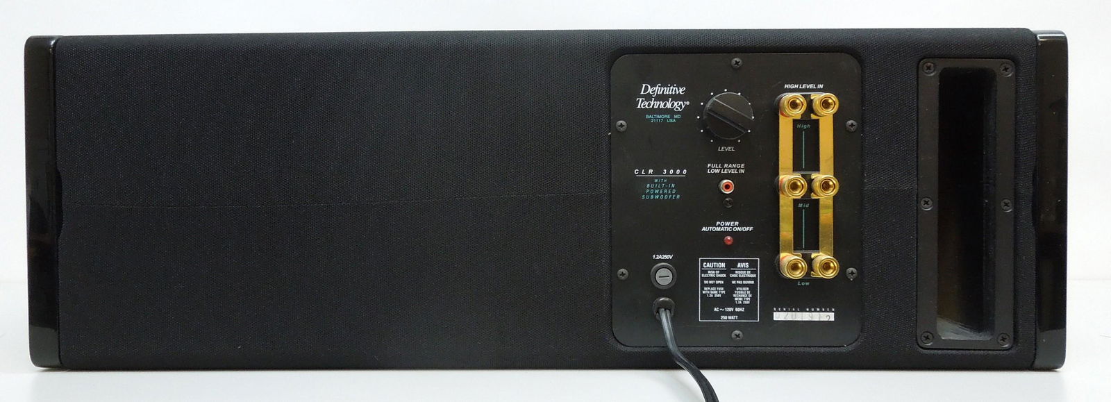 definitive technology clr 3000