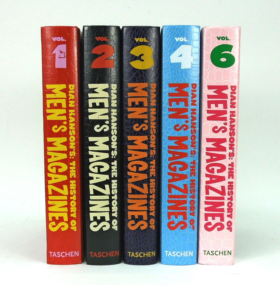 5 Volumes, Dian Hanson, The History of Men's Magazines.: 5 Volumes, Dian Hanson, The History of Men's Magazines. Volumes 1, 2, 3, 4, 6.