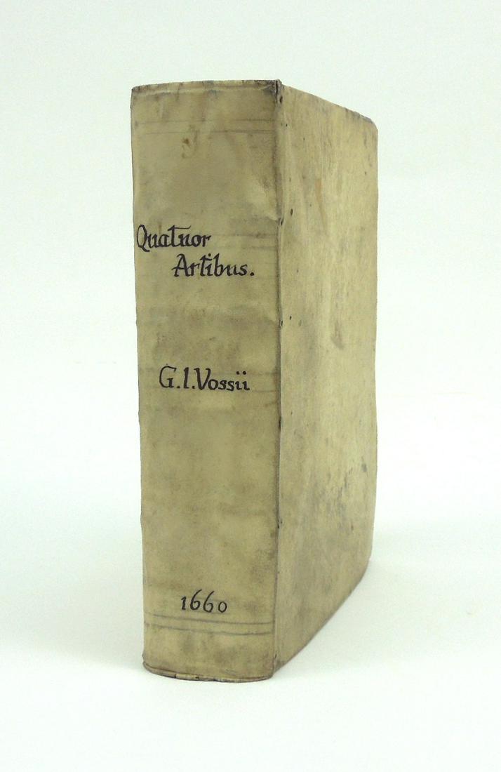 Gerardus Vossius, Qvatvor Artibus Popularibus. (1 of 2)